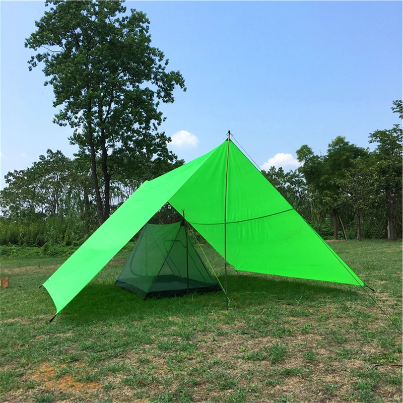 Cheap Goat Tents Ultralight Anti Mosquito Summer Mesh Tent 210x120x110cm 1 2 Person Rodless Outdoor Camping tent Portable Beach Inner Mesh Tent Tents 